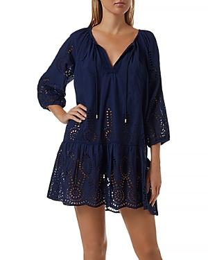 Melissa Odabash Ashley Eyelet Cover-up Dress