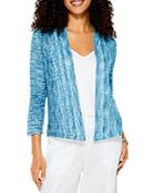 Nic+zoe Petites Semi Sheer Melody Cardigan