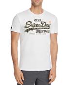 Superdry Camouflage-print Logo Graphic Tee