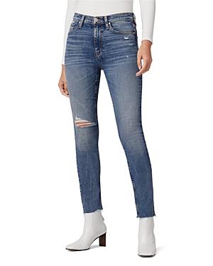 Hudson Barbara High Waist Super Skinny Jeans In Daybreak