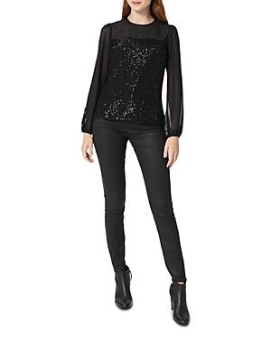 Hobbs London Zariah Sequin Top