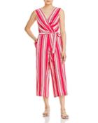 Karl Lagerfeld Paris Striped Jumpsuit