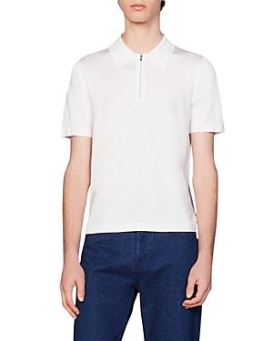 Sandro Pablo Zip Polo Shirt