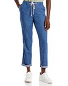 Nydj Slim Fit Chambray Ankle Joggers