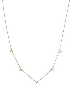 Adina Reyter 14k Yellow Gold Scattered Diamond Necklace, 15