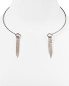 Rebecca Minkoff Fringe Collar Necklace, 5.5