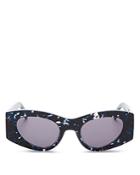 Le Specs Luxe Women's Extempore Cat Eye Sunglasses, 49mm