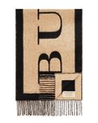 Burberry Giant Text Cashmere Scarf