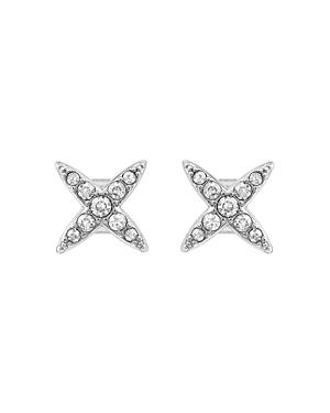 Adore Pave Four Point Star Earrings