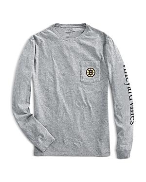 Vineyard Vines Boston Bruins Long Sleeve Pocket Tee - 100% Exclusive