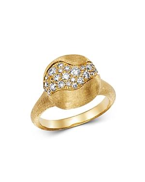 Marco Bicego 18k Yellow Gold Africa Constellation Pave Diamond Ring