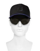 Fendi Fashion Show Baseball Cap With Integrated Sunglasses