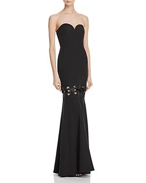 Talulah Lace-up Strapless Gown