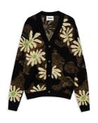 Nanushka Taike Floral Cardigan Sweater