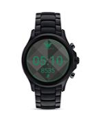 Armani Connected Black Link Bracelet Smartwatch, 46mm