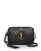 Saint Laurent Lou Quilted Leather Camera Bag