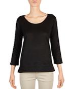 Gerard Darel Terry Lace-inset Tee