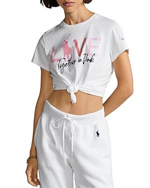 Polo Ralph Lauren Pink Pony Together In Pink Tee