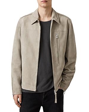 Allsaints Eadric Suede Regular Fit Jacket