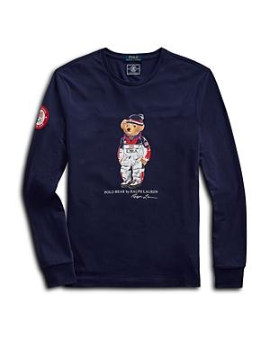 Polo Ralph Lauren Team Usa Ecofast Pure Polo Bear Long Sleeve Tee