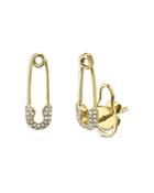 Moon & Meadow 14k Yellow Gold Kate Diamond Safety Pin Earrings - 100% Exclusive