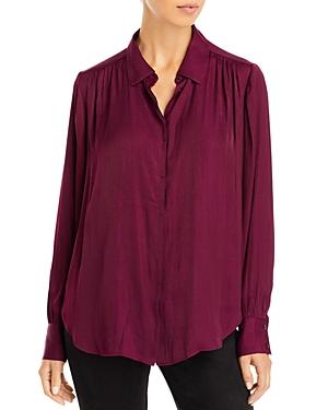 T Tahari Airflow Long Sleeve Blouse