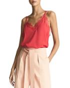 Reiss Opal Lace Detail Cami Top