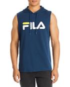Fila Sleeveless Logo Print Sweatshirt
