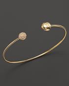 Kc Designs Diamond Double Circle Bangle In 14k Yellow Gold