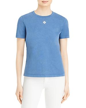 Tory Burch Logo Patch Cotton Tee