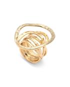 Alexis Bittar Coil Link Statement Ring