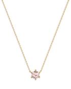 Moon & Meadow 14k Yellow Gold Morganite Solitaire Pendant Necklace, 15-17 - 100% Exclusive