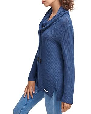 Dkny Cowl Neck Pullover Sweatshirt
