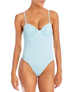 Frankies Bikinis Lorelai Underwire One Piece Swimsuit