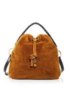See By Chloe Cleme Shearling Shoulder Bag