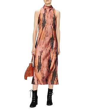 Ted Baker Miraeya High Cowlneck Slip Dress