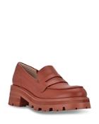 Marc Fisher Ltd. Women's Latika Almond Toe Platform Loafers