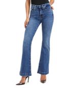 Good American Good Flare Deco Yoke Jeans In I132