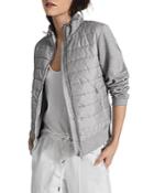 Reiss Harper Mixed Media Jacket