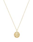 Bloomingdale's Diamond Double Happiness Pendant Necklace In 14k Yellow Gold, 0.12 Ct. T.w. - 100% Exclusive