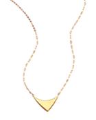 Lana Jewelry 14k Yellow Gold Elite Reflector Necklace, 16