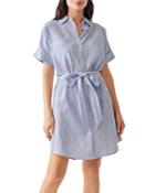 Dl1961 Cranberry St Tie-waist Shirt Dress