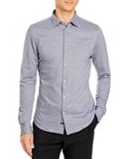 Scotch & Soda Embroidered Slim Fit Button-down Shirt