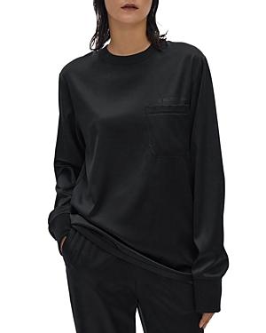 Helmut Lang Silk Blend Top