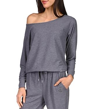 Michael Michael Kors Thermal Knit Off Shoulder Top