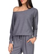 Michael Michael Kors Thermal Knit Off Shoulder Top