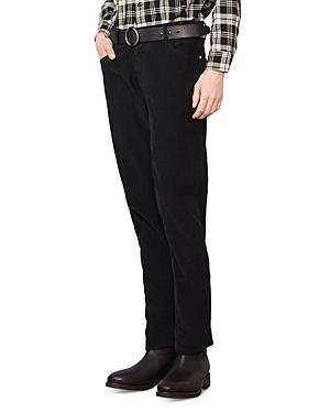 Officine Generale James Pigment Dyed Regular Fit Corduroy Pants