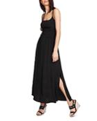 1.state Sleeveless Cinched-bodice Maxi Dress