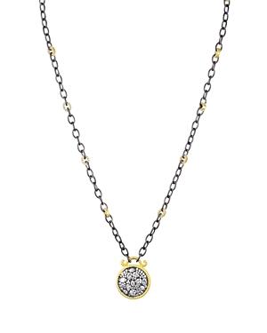 Freida Rothman Gilded Cable Pendant Necklace, 26