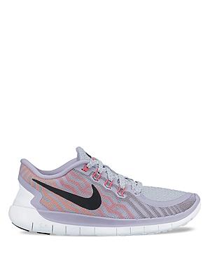 Nike Lace Up Sneakers - Women's Free 5.0
